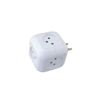 מפצל חשמל קובייה 5 שקעים סמיקום Semicom Switch SW-CUB5