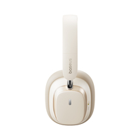 אוזניות אלחוטיות עם מסנן רעשים Baseus Bowie H1s Noise-Cancellation Wierless Headphones - יבואן רשמי - צבע לבן