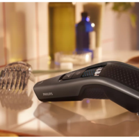 מכונת תספורת עם בקרת מגע דיגיטלית צבע שחור PHILIPS Hair Clipper HC7650/15 - שנתיים אחריות יבואן רשמי