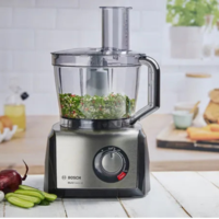 מעבד מזון בנפח 3.9 ליטר משולב בלנדר 1250W בוש Bosch MultiTalent 8 MC812M814 - יבואן רשמי