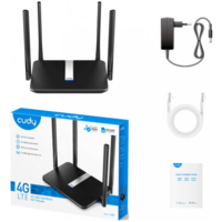 ראוטר נתב סלולרי קודי Cudy 4G LTE AC1200 Dual-Band Wi-Fi LT500