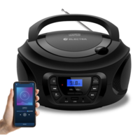 רדיו דיסק נייד עם שלט אלקטרה Electra Bluetooth 5.3 ECDX-188 - יבואן רשמי