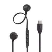 אוזניות חוטיות JBL TUNE 305C USB-C - יבואן רשמי - צבע שחור