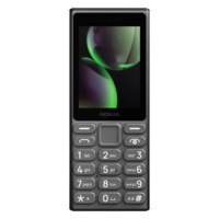 טלפון סלולרי תומך כשר נוקיה NOKIA 125 4G (2024) - עם מצלמה - תומך 2 כרטיסי סים Dual SIM - צבע אפור