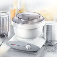 מיקסר 6.2 ליטר 800W משולב אביזרים ובלנדר בוש BOSCH MUM6N11 -  יבואן רשמי!