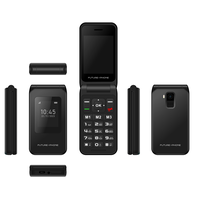 טלפון סלולרי למבוגרים FUTURE 4G Phone - כולל מעמד טעינה - יבואן רשמי - צבע שחור