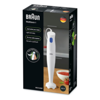 מוט בלנדר 450W בראון Braun MultiQuick 1 MQ10.000P - שנתיים אחריות יבואן רשמי