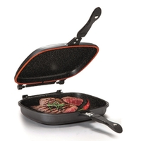 מחבת גריל כפולה ומתפרקת 32 ס