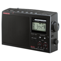 רדיו דיגיטלי AM/FM סאנג'ין SANGEAN PR-D3 - שנתיים אחריות יבואן רשמי - צבע שחור