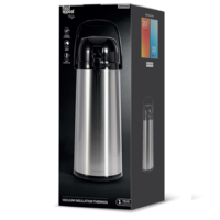 תרמוס משאבה שומר קור / חום גוף נירוסטה 2.5 ליטר TO GO פוד אפיל Food Appeal