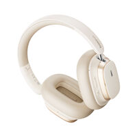 אוזניות אלחוטיות עם מסנן רעשים Baseus Bowie H1s Noise-Cancellation Wierless Headphones - יבואן רשמי - צבע לבן