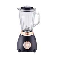 בלנדר זכוכית בנפח 1.5 ליטר 500W גולד ליין Gold Line Salvador ATL-5860B - שנתיים אחריות יבואן רשמי - צבע שחור