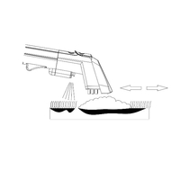 מכשיר לניקוי ושטיפת ריפודים, ספות, שטיחים גולד ליין Gold Line ATL-2320