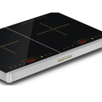 כירת אינדוקציה חשמלית זוגית 3100W גולד ליין Gold line ATL-812