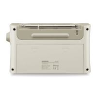 מערכת רדיו דיגיטלי עם בלוטות' סאנג'ין SANGEAN PR-D4BT - שנתיים אחריות יבואן רשמי - צבע קרם פסטל