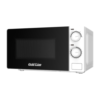 מיקרוגל 20 ליטר מכני  גולד ליין Gold Line ATL-1320W - צבע לבן - יבואן רשמי