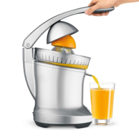 מסחטת הדרים ורימונים מקצועית ברוויל Breville BCP600 - יבואן רשמי - צבע כסוף