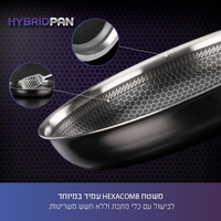 סט סירים ומחבת 5 חלקים פוד אפיל Food Appeal HYBRID PAN - יבואן רשמי
