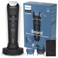 מכונת תספורת לזקן עם אוסף שיער פיליפס PHILIPS Beard Trimmer 5000 Series BT5780/15 - שנתיים אחריות יבואן רשמי