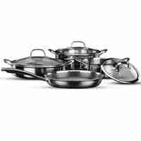 סט סירים 7 חלקים פוד אפיל Food Appeal HYBRID PAN - יבואן רשמי 10 שנות אחריות