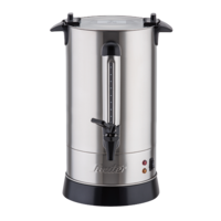 מיחם לשבת 12 ליטר מכסה שטוח פטור טבילה כשרות מהודרת סאוטר Sauter WB1260S - יבואן רשמי - נירוסטה