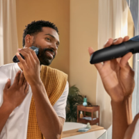 מכונת תספורת לזקן עם אוסף שיער פיליפס PHILIPS Beard Trimmer 5000 Series BT5780/15 - שנתיים אחריות יבואן רשמי