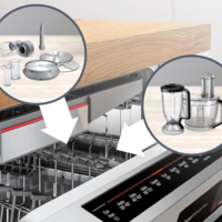 מעבד מזון בנפח 3.9 ליטר משולב בלנדר 1250W בוש Bosch MultiTalent 8 MC812M814 - יבואן רשמי