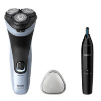 מכונת גילוח + קוצץ שיערות אף ואוזן פיליפס PHILIPS X3003/02 - מאושרת לשימוש ע