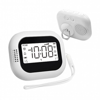 שעון מעורר לשבת דיגיטלי צלצול / רטט נטען יוניברס UNIVERSE NRI-922 - צבע לבן