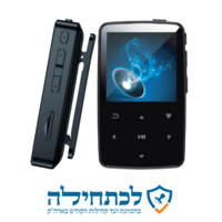 נגן עם בלוטות' ולחצני מגע דוקו פלאש MP3 DOQO FLASH 16GB - ללא רדיו מאושר 