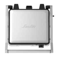 טוסטר גריל לחיצה 2200W בגודל 4 פרוסות סאוטר Sauter Toaster Grill TGK644 - יבואן רשמי - כשרטת מהודרת פטור מטבילה - גוון נירוסטה