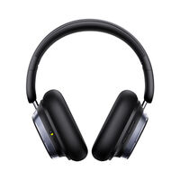 אוזניות אלחוטיות עם מסנן רעשים Baseus Bowie H1s Noise-Cancellation Wierless Headphones - יבואן רשמי - צבע שחור
