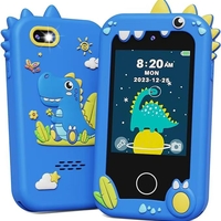 קונסולת משחק חינוכית לילדים סליידר קידס SLIDER K40 - יבואן רשמי - צבע כחול