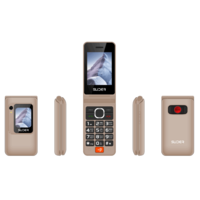 טלפון סלולרי למבוגרים סליידר SLIDER W80 4G - צבע זהב - שנה אחריות יבואן רשמי