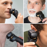 מכונת גילוח עם מכונת שטיפה פנסוניק Panasonic ES-LV97- שנתיים אחריות יבואן רשמי