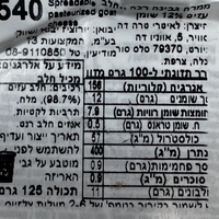 ממרח גנינה רכה עזים 12% שומן