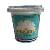 Сметана 25% «Ромашка»