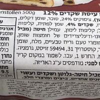 Штоллен с марципаном