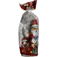 Пакетик с шоколадным сантой