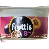 יוגורט 8% שומן בטעם אפרסק פסיפלורה