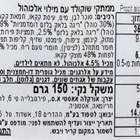 ממתקי שוקולד עם מילוי אלכוהול
