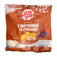 Вареники с картошкой и грибами