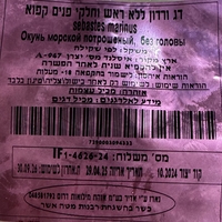 דג ורדון ללא ראש וחלקי פנים