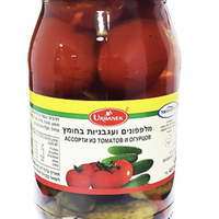 Ассорти из томатов и огурцов
