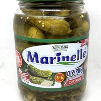 Огурцы маринованные с чесноком и укропом