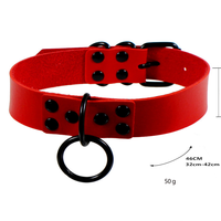 קולר צר אדום