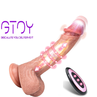 דילדו ראליסטי אלחוטי עם שלט
