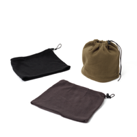 חם צוואר שכבה אחת 100% פוליאסטר עם שרוך ואבזם.