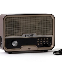 מיוזיק בוקס בעיצוב רטרו רדיו BT AM/FM.