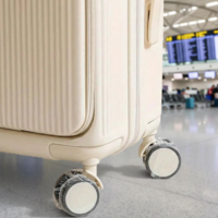 מגנים נגד אבק לגלגלי מזוודה 100 יחידות.